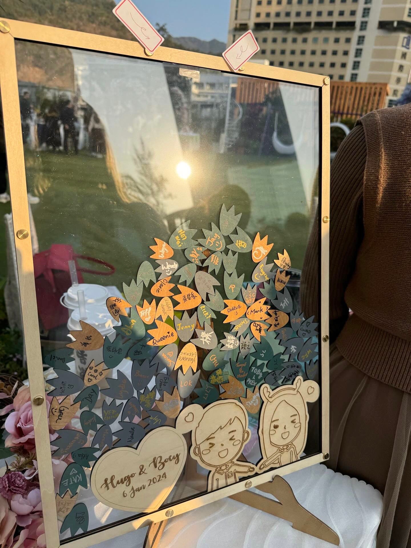 結婚簽名座