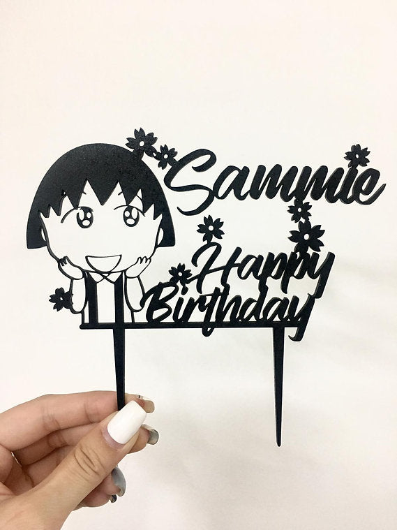 自定木製蛋糕牌 Cake Topper