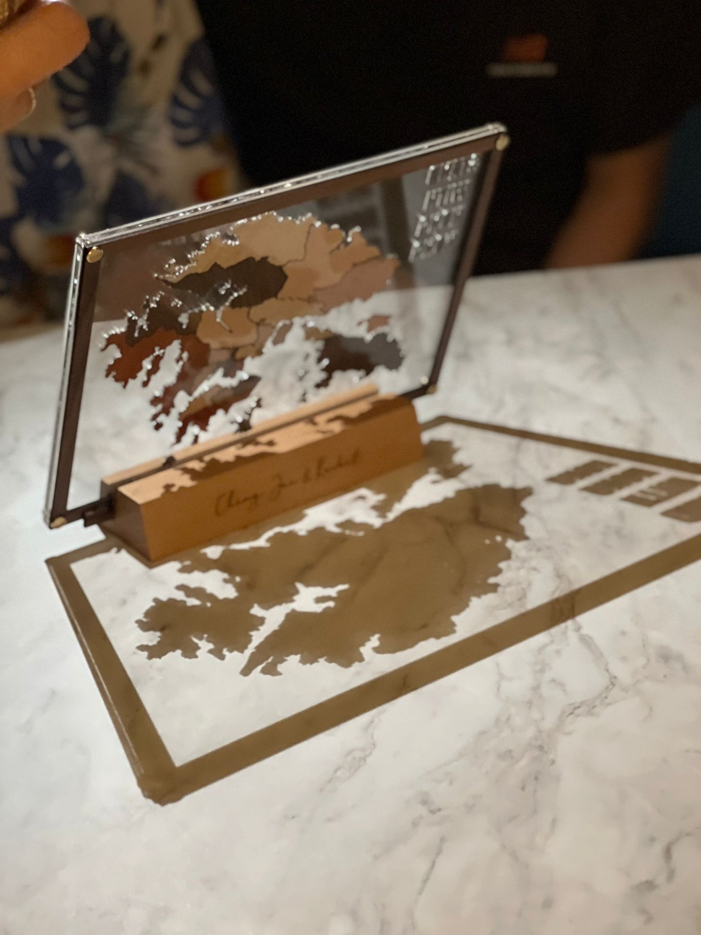 座台地圖puzzle - 香港地圖