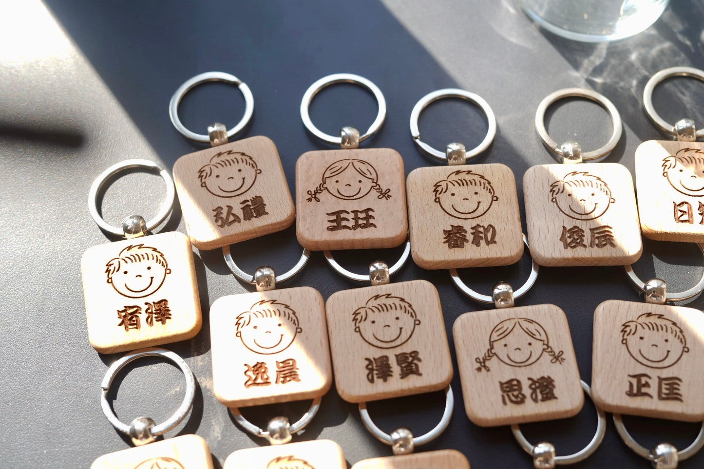 圓形 / 正方形木匙扣 (櫸木)