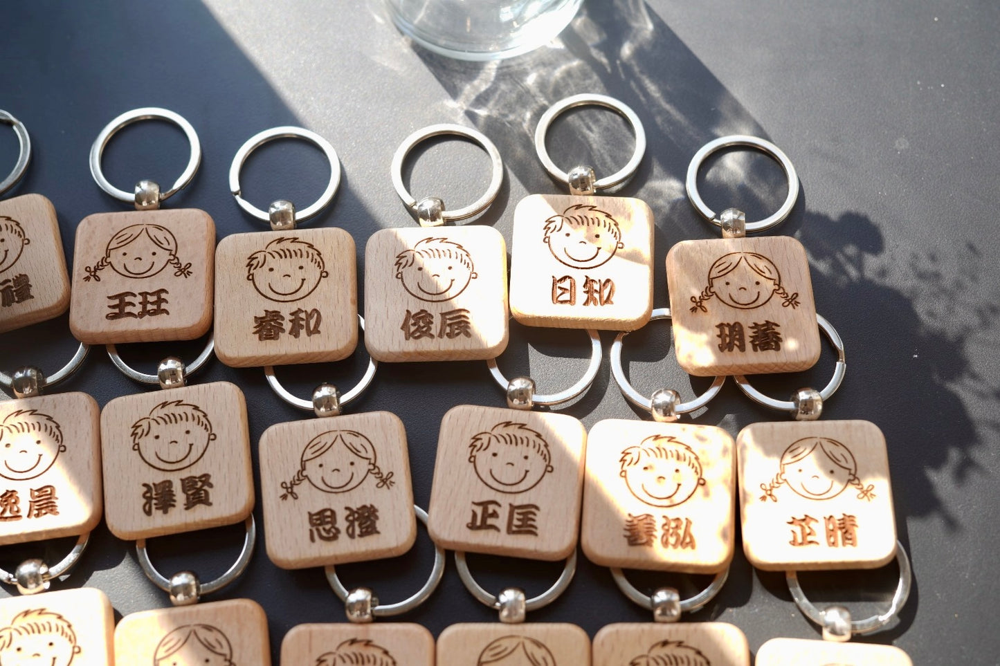 圓形 / 正方形木匙扣 (櫸木)