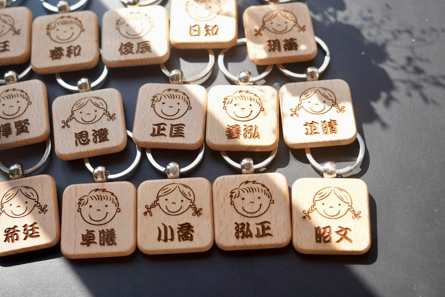 圓形 / 正方形木匙扣 (櫸木)