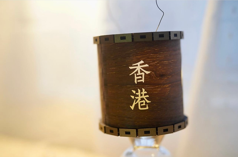 香港紙雕木燈籠