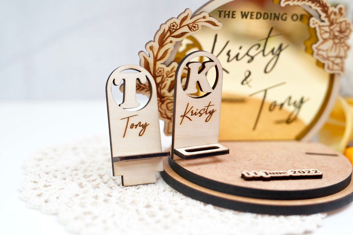 結婚戒指座💍