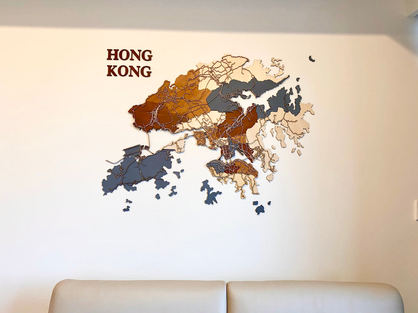 貼牆 - 香港地圖