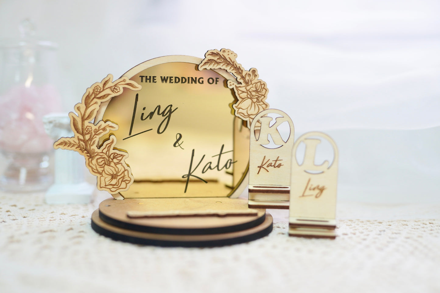 結婚戒指座💍