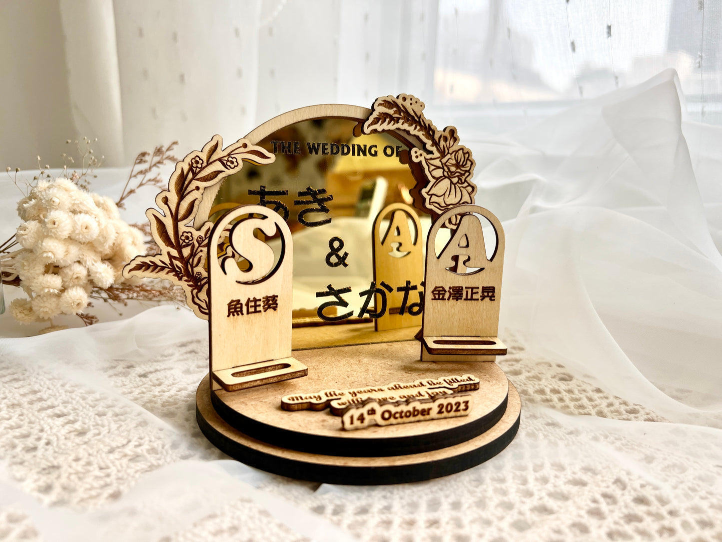 結婚戒指座💍