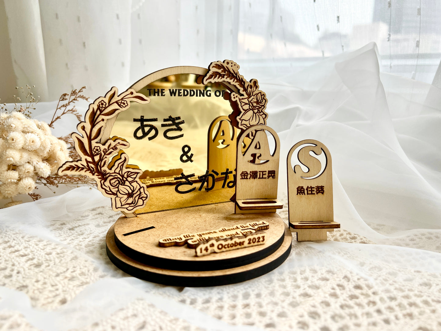 結婚戒指座💍