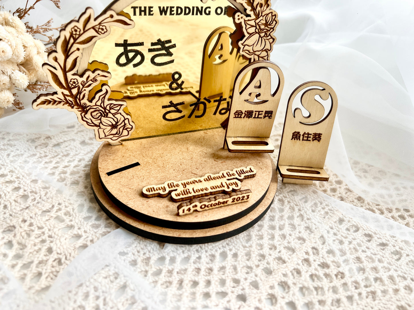結婚戒指座💍
